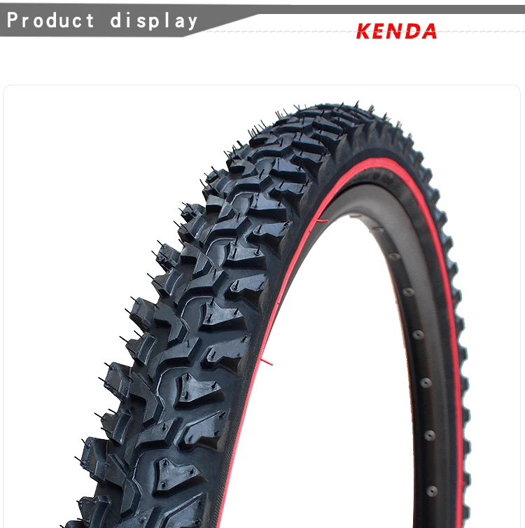 KENDA горный велосипед беговые велосипедные шины K849 стальная проволока 24 26 дюймов 1,95 2,1 черная красная линия велосипедные запчасти шины