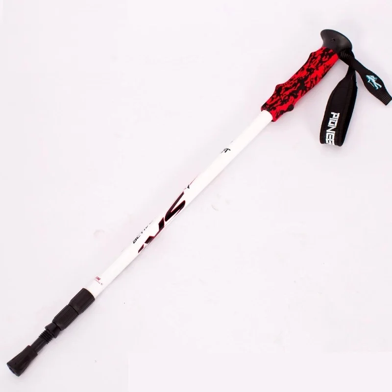Алюминиевая Waling Stick 1 шт. антиударная система тропы для пеших прогулок