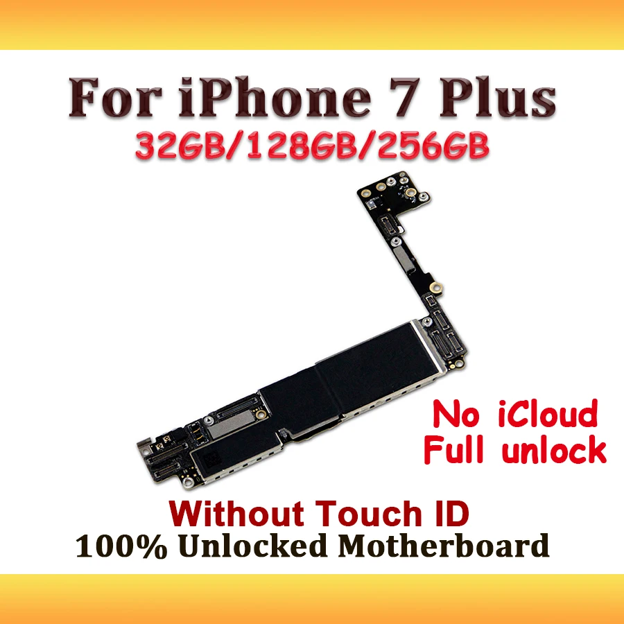 

iCloud Original Unlocked Mainboard For iPhone 7 Plus Motherboard Without Touch ID,For iPhone 7 Plus Logic Board With IOS System