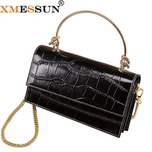 XMESSUN роскошные сумки из натуральной кожи женские сумки с крокодиловым узором на плечо сумка Bolsa Mujer дорожная сумка шоппинг H245