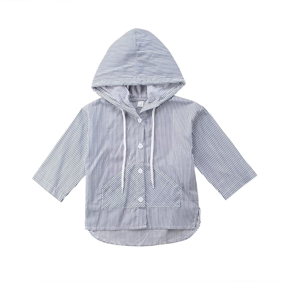 Fashion Sun Protective Clothing Toddler Baby Boy Girl Striped Hooded
