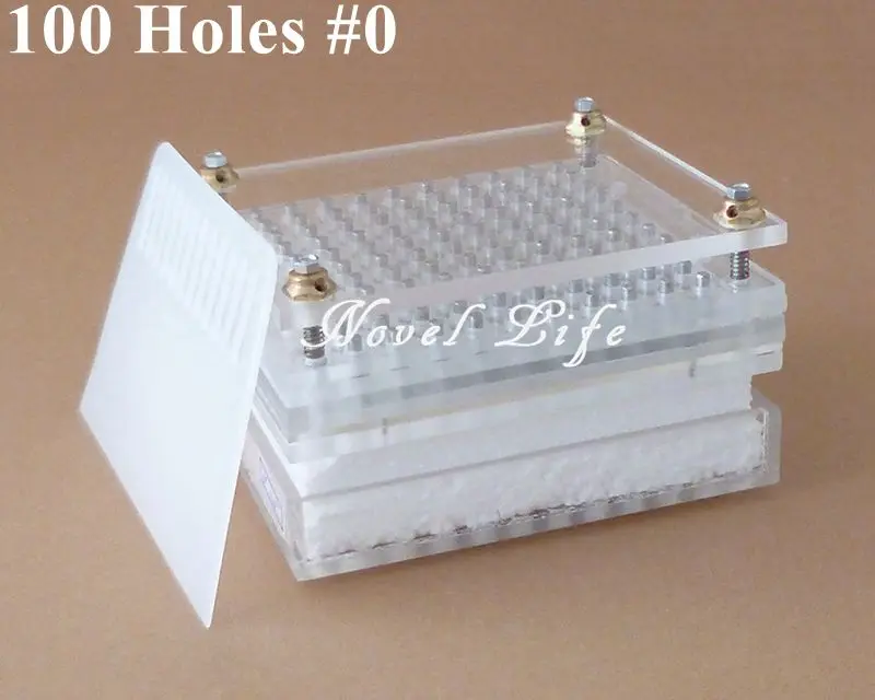 100 Holes Manual Capsule Filling Machine 9