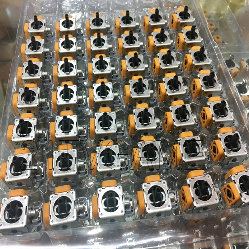 50pcs Original Orange Color 3D Analog Joysticks for Xbox360 controller analog 3D Joysticks For xbox 360 PS2 Rocker Analog button