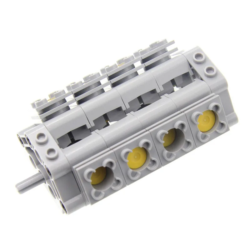 1Set V8 Engine Cylinder Technic Car Blocks Power engine cylinder model Building Bricks Toy compatible with legoes technic parts 