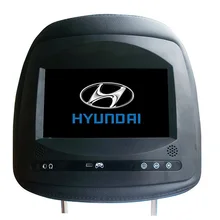 2PCS/package 7″ car headrest monitor for Hyundai Elantra Tucson ix35 ix45 with HD digital screen