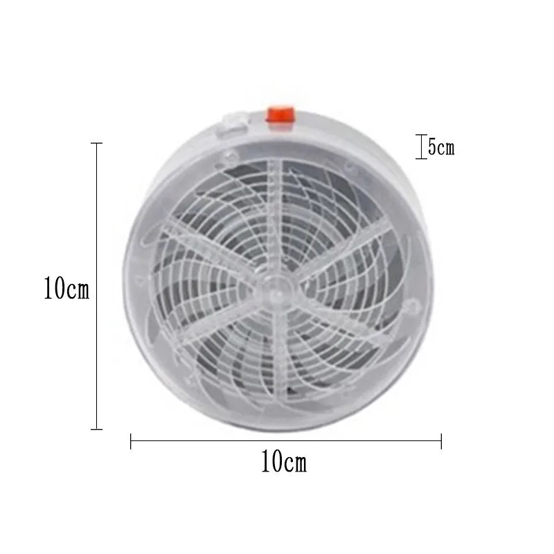5PCS Solar Powered Mosquito Killer Click-type Insect killer Home Kitchen Pest Killer UV Light Lamp Mosquito Bug Zapper Repellent