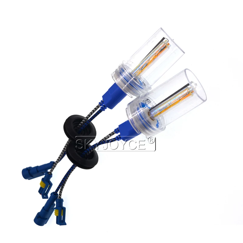 SKYJOYCE 75W 100W Xenon HID Bulb For Car Headlight Ballast Kit 75W 100W Xenon H1 H3 H7 H11 D2H HID Bulb 3000K 4300K 5000K 6000K (4)