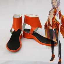 Guilty Crown Yuzuriha Inori Косплей Обувь Сапоги и ботинки для девочек на заказ cos01