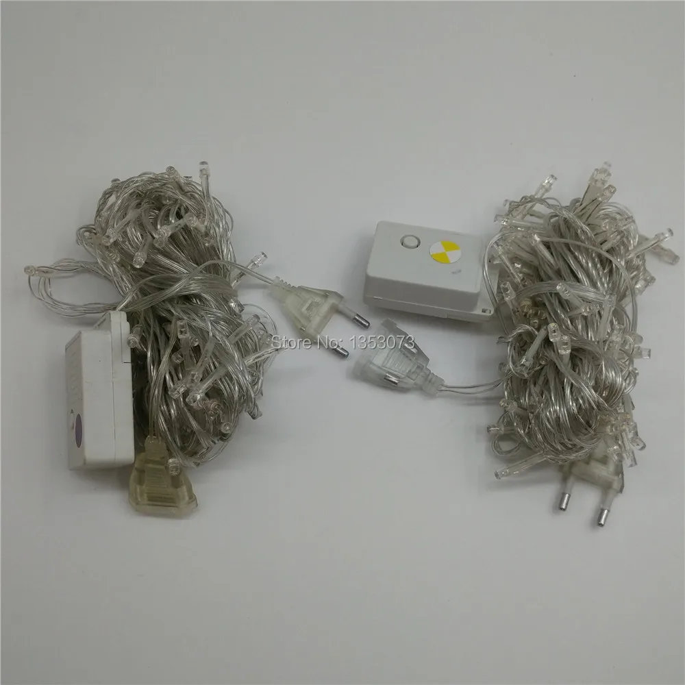 100 LED String Light 10M 220V 110V Decoration Light for Christmas Party Tree Wedding With 8 Modes cordoes de LED 1-1