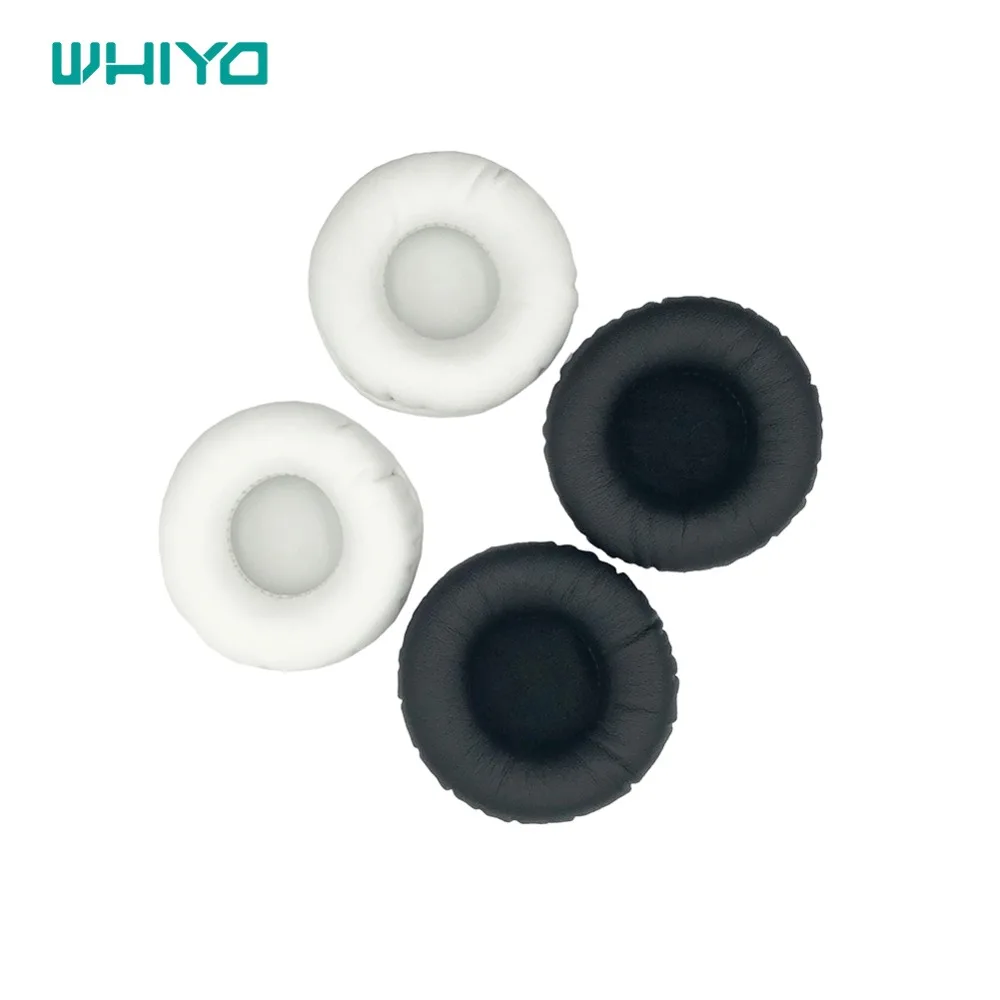 Whiyo 1 Pair of Ear Pads Cushion Cover Earpads Replacement for Philips SHL9560 SHL 9560 Headset Sleeve Earphone whiyo 70mm replacement for jvc 1 pair of protein leather memory foam sleeve ear pads cushion cover earpads earmuff headphones