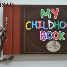 19x29,5x2,5 см клейкий Тип фотоальбом моя детская книга приключений свободный лист фотоальбом лучший подарок для ребенка