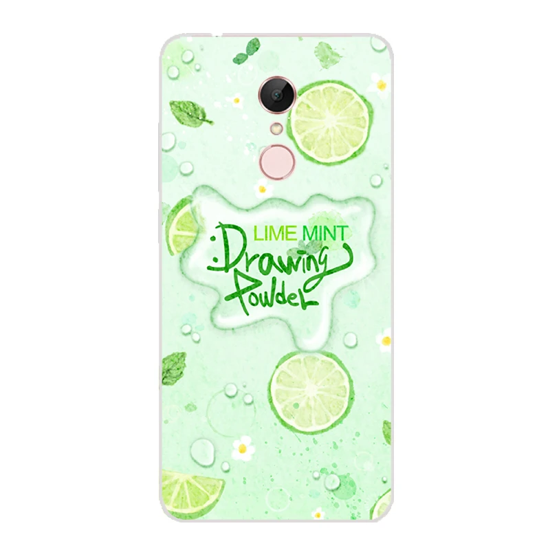 Xiaomi redmi 5 plus Case Cover TPU Case For Xiaomi redmi 5 plus Phone Cover Sweet Floral Cute Cat TPU Redmi 5 p Soft Case 100% 22