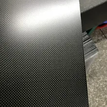 400 мм* 500 мм* 2 мм матовая поверхность углеродное волокно с 3 К полотняного переплетения