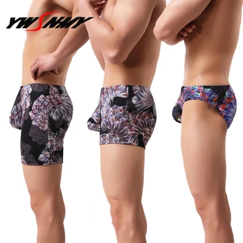 Men's Long Boxer Shorts Printing Sexy Big U Convex Pouch Half-length Boxers Long Leg Underpants Homme Sculpting Slip Panties
Men's Long Boxer Shorts Printing Sexy Big U Convex Pouch Half-length Boxers Long Leg Underpants Homme Sculpting Slip Panties