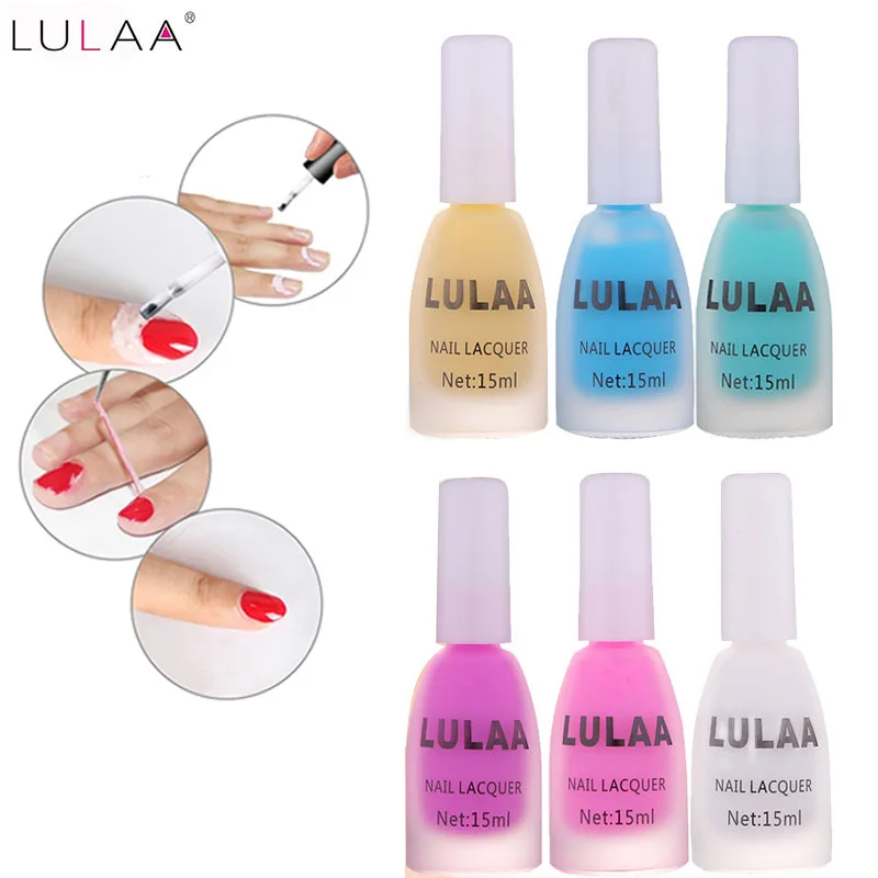 2017 NEW 1 Bottle 15ml Peel Off Anti overflow Nail Glue Non toxic Nail Art Tape Latex Tape Easy