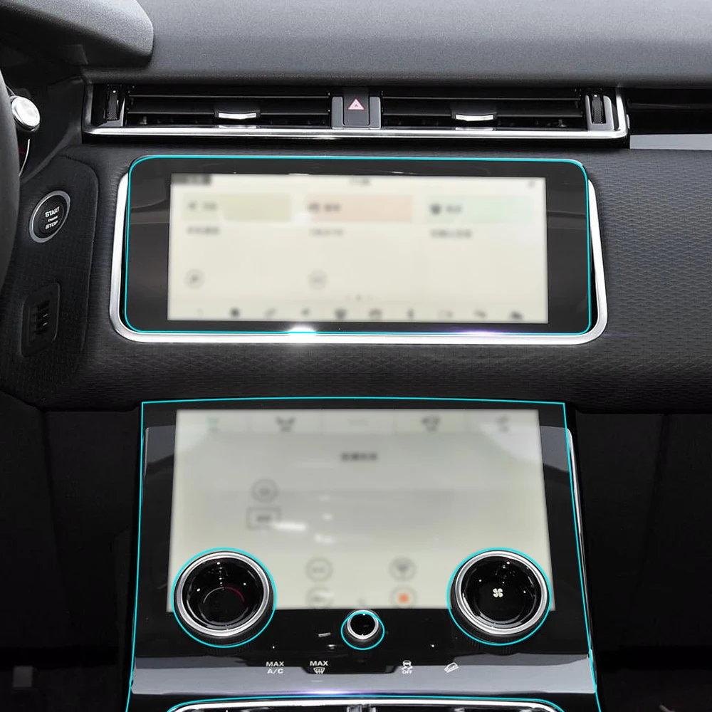 

Anti Scratch Clear Car Interior Transparence Film Console Panel Decoration Protective Sticker for Land Rover Range Rover