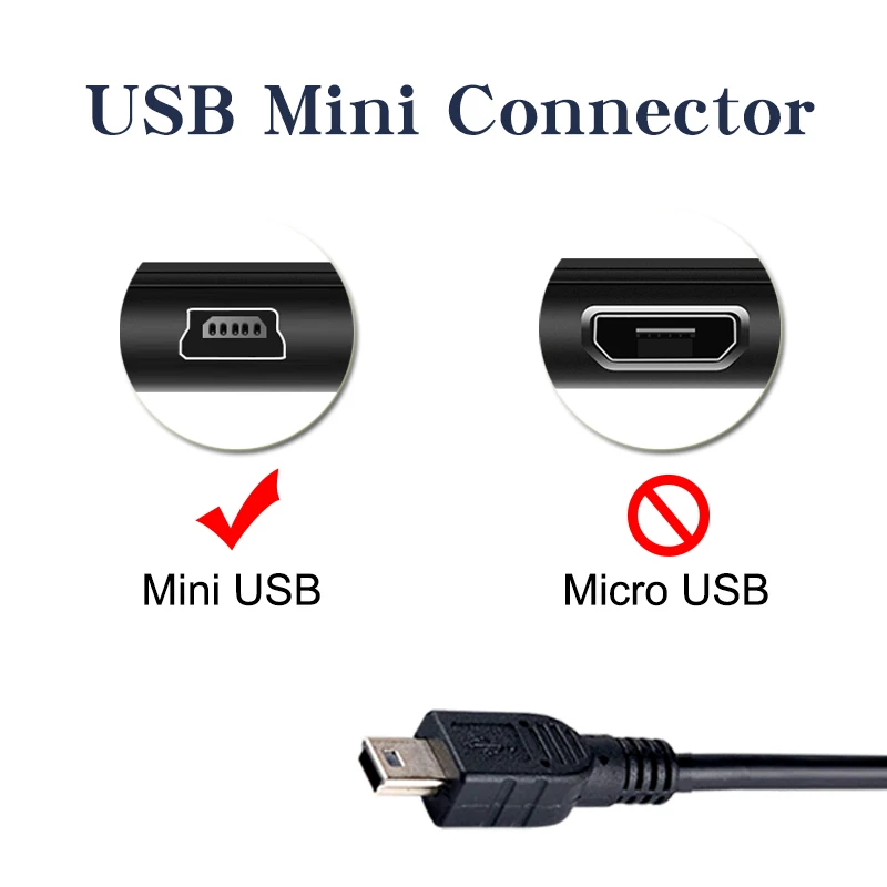 Мини USB кабель для мужчин и быстрое зарядное устройство кабели MP3 MP4 плеера