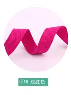 3 XUNZHE тесьма 6 м* 25 мм парусиновая лента пояс тканая лента нейлоновая лента рюкзак Привязка швейная сумка ремень аксессуары - Цвет: 3
