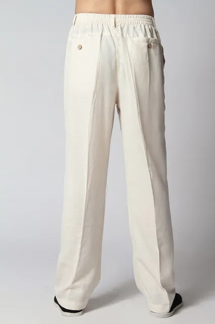 Beige Traditional Chinese Men's Kung Fu Beige Traditional Chinese Men's Kung Fu