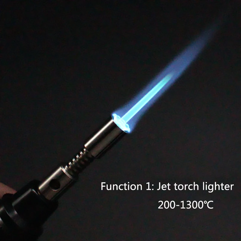10pcs/lot 3 in 1 Soldering Iron Lighter Outdoor 1300 degree Torch Jet Flame Lighters Welding Burning Heating Pen | Дом и сад