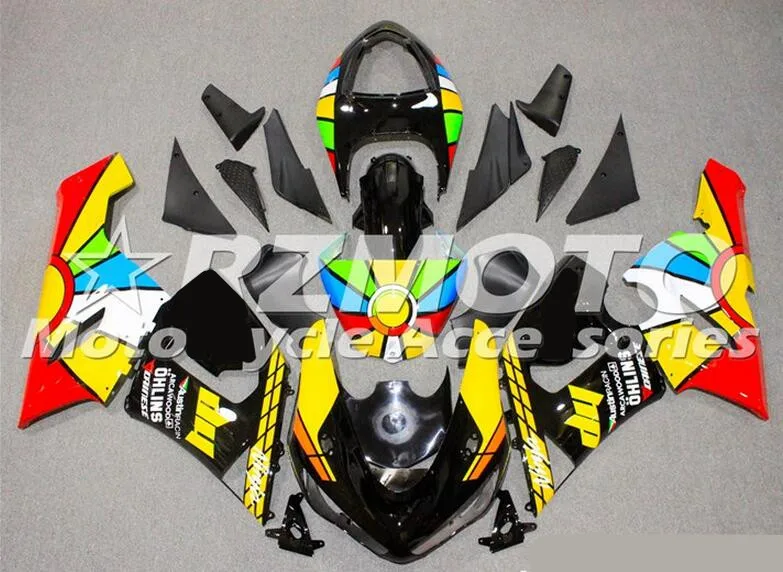 

3Gifts New Abs motorcycle Fairings Kit Fit for kawasaki Ninja ZX6R 636 2005 2006 05 06 6R ZX-6R 600CC Bodywork set cool style