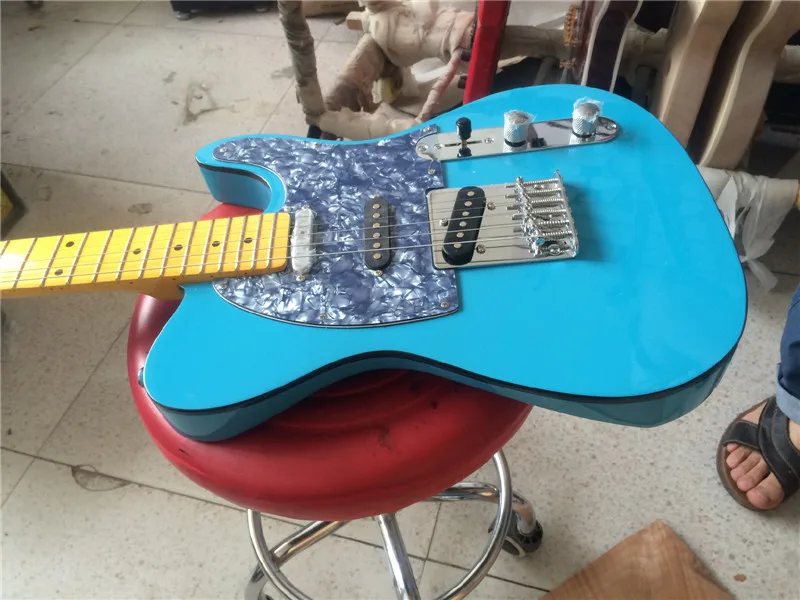 

Electric guitar/2016 fen tl electric guitar/with gold hardware /maple flame top/guitar in china