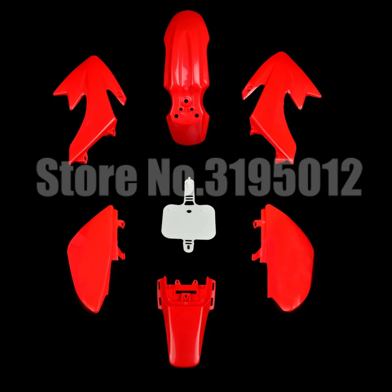 PLASTIC KIT FENDER For HONDA CRF50 XR50 70 CRF 50 XR 50 SDG SSR Pro 50cc 110c 125cc Dirt Pit Bike Fit For Kayo KR110