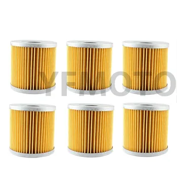 

6 Pcs Motor Oil Filter For Suzuki GR 650 GS 1000/1100 GSF 400 GSX 250/400/550/750 /1100 GSX-R 250/400/1000 High class quality