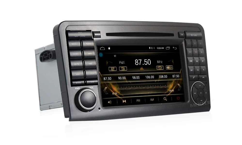 Top HD Android 7.1 CAR DVD player For Mercedes Benz GL ML CLASS W164 ML350 ML500 X164 GL320 car GPS stereo radio RAM 2G ROM 16G 13