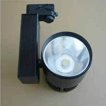 10 шт. CREE 50 Вт COB светодиодный светильник с 4 проводами 3 фазы светодиодный рельсовый светильник AC110V 220V для магазина одежды светильник s промышленный светильник ing