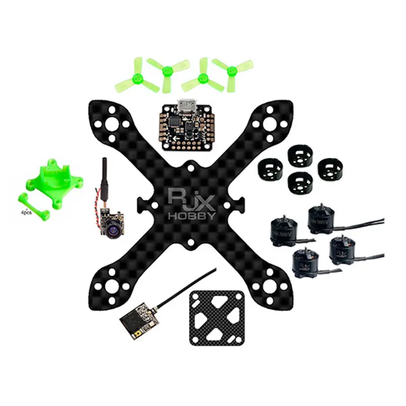 FPV Micro Quadcopter kit 70mm Carbon Frame Quadcopter Kit 16*16mm