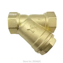 10 единиц латунь 3/" DN20 Y Тип клапан с фильтром подсоединительный фитинг