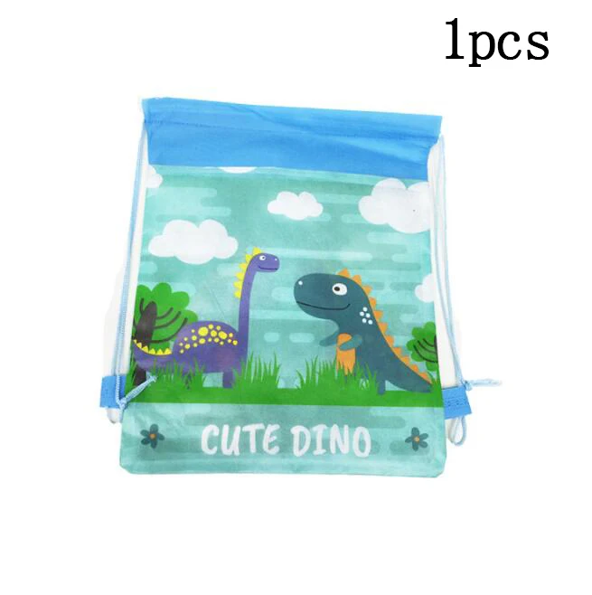 16pcs/lot Jungle theme party Dinosaur Cake Topper DIY cake Decoration Baby Shower Birthday party supplies Cake flag - Цвет: draw bag4 X 1pcs