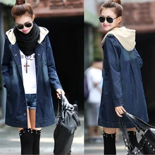 Fashion Maternity clothing autumn plus size maternity denim fashion outerwear spring and autumn medium long maternity