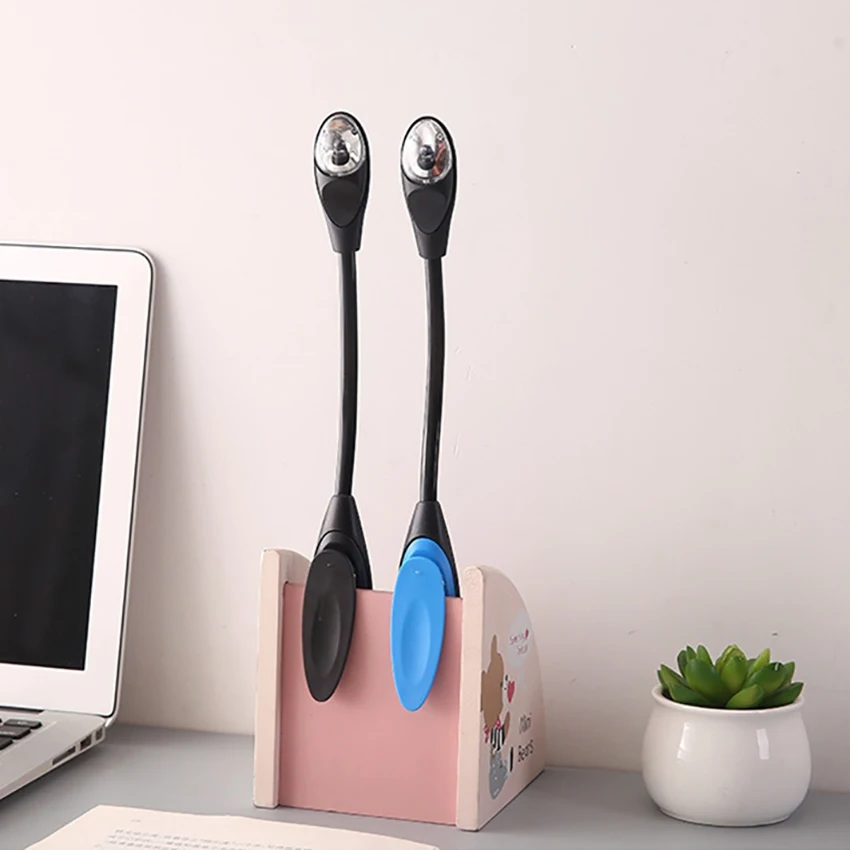 Portable Flexible LED Book Light Clip-On Type Bright Reading Lamp Bedroom Mini Illumination Lights for Book Reader лампа