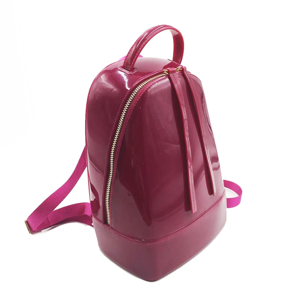 Яркий мини-рюкзак, милая школьная сумка, брендовая прозрачная пластиковая пляжная летняя водонепроницаемая сумка для женщин, подростков, девушек, студентов,, новое качество