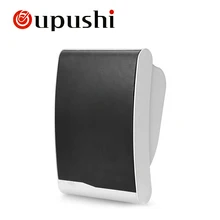 Oupushi громкоговорящей связи Системы 110V классная комната, для стен Динамик 10W 2-сторонняя стерео ABS потолочный Динамик с усилителем мощности усилитель