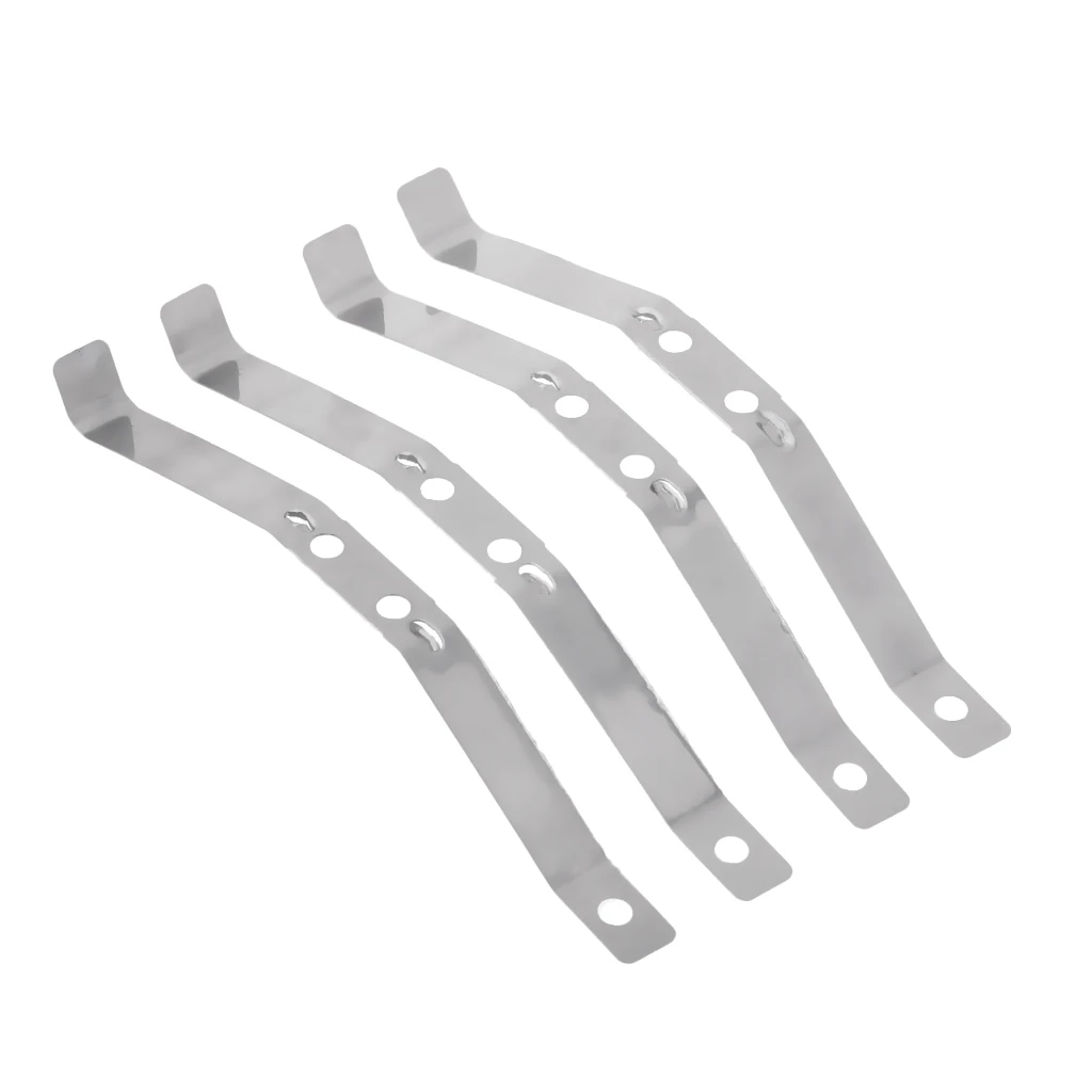 4 Pieces Metal Leaf Spring Suspension for WPL B14 B24 C14 C24 Off-road Truck