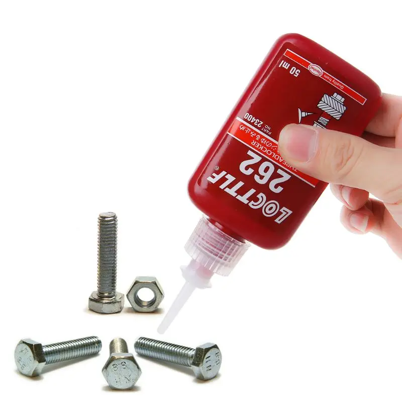 Buy 262 Thread Locker Adhesive Sealant Glue Locktite