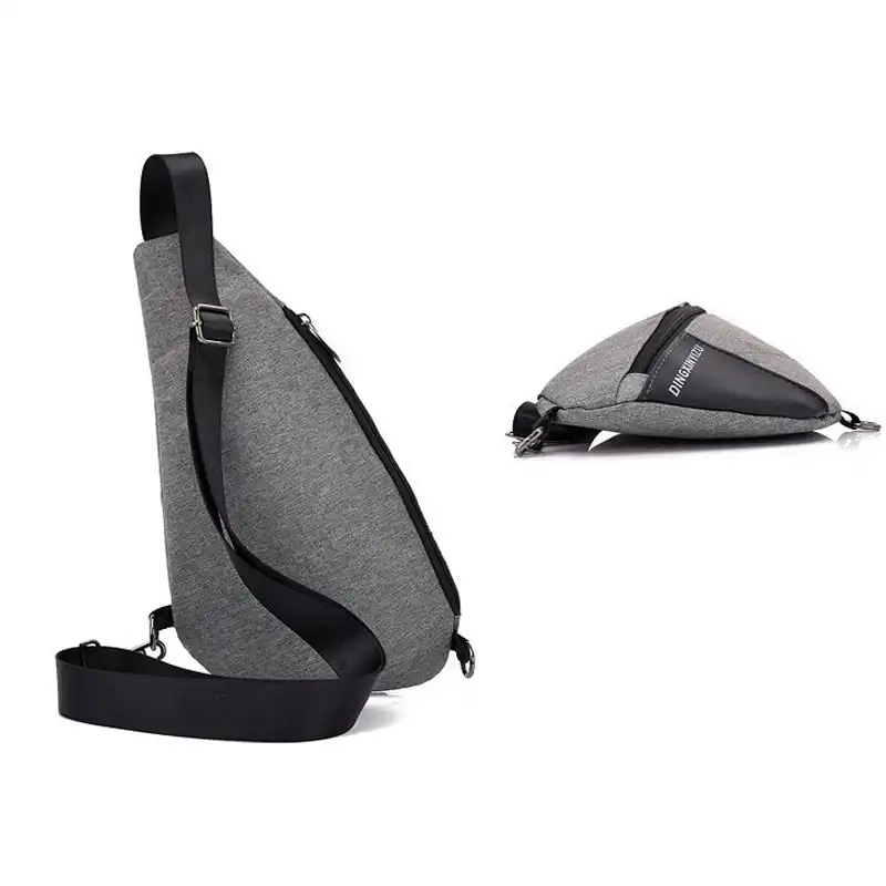 small rucksack with chest strap