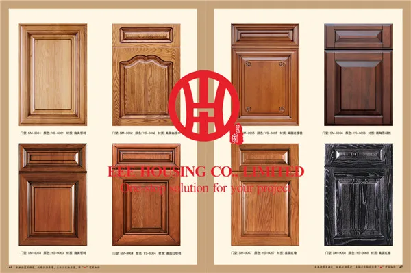 Мода шейкер стиль твердой древесины кухонный шкаф с отличным дизайном и качеством по морю