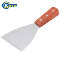 KMYC высококачественный резак для выпечки, пиццы лопатка для стейков лопаточка из нержавеющей стали многофункциональные Кондитерские инструменты для Торт Пицца и стейк