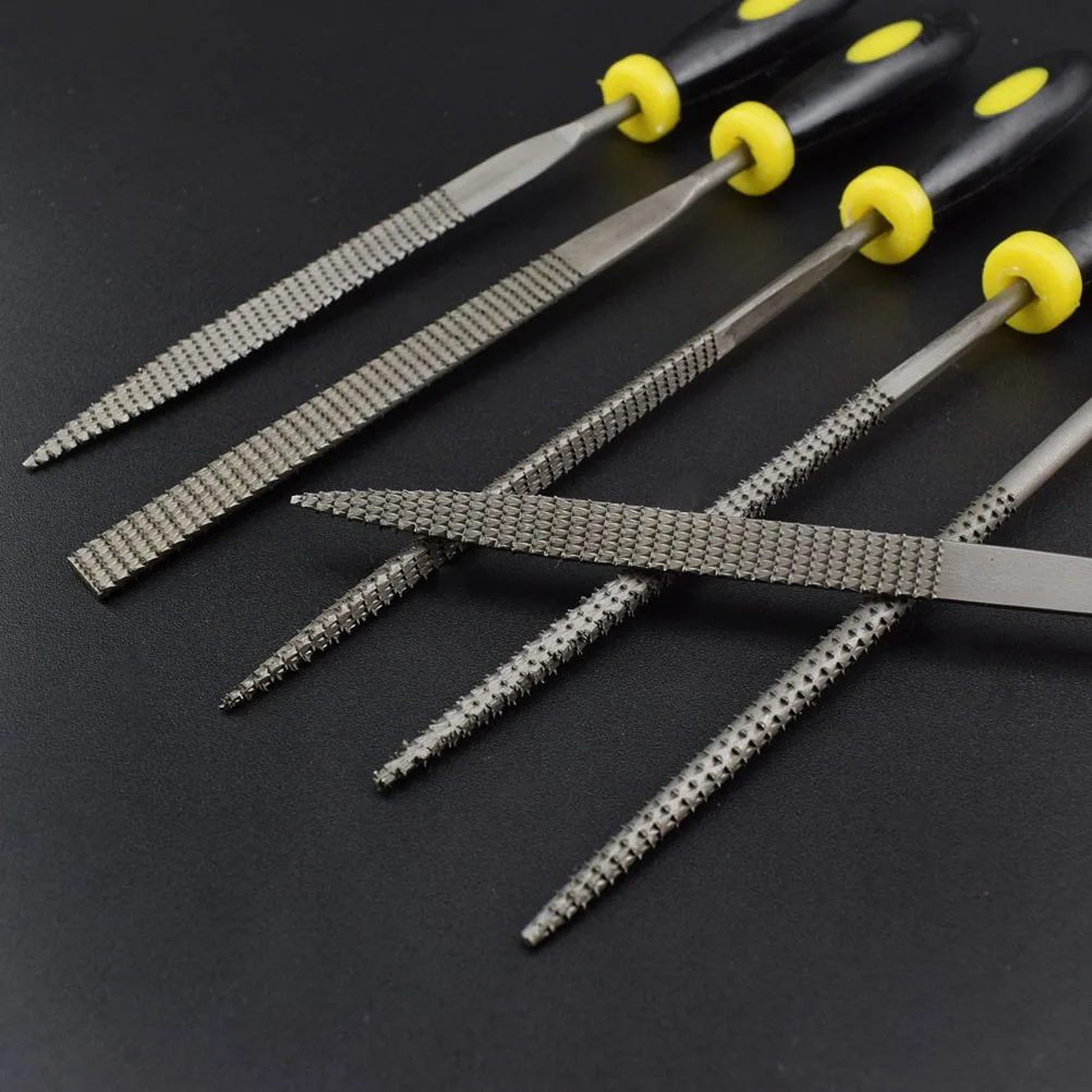 

Mini File Set Microtech Needle Rasp Filling Tool Woodworking Files Hobby Hand Diy Folder Metal Filing Flat Wood Carving Tool