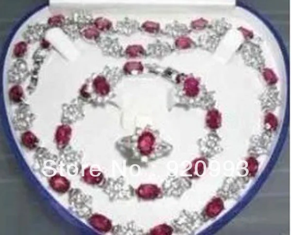 

free P&P*******Charming set Jewelry Silver Jade Necklace Bracelet Earring Ring
