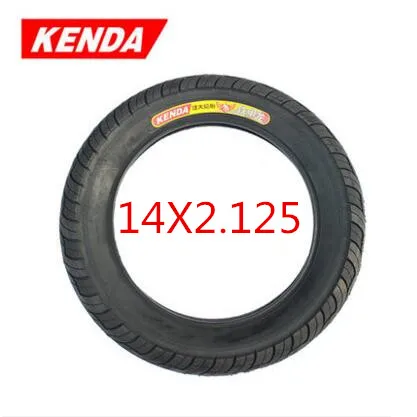 KENDA Trypticon утолщение шин Электрический автомобиль шины 14/16*2,125 2,5 3,0 - Цвет: Белый
