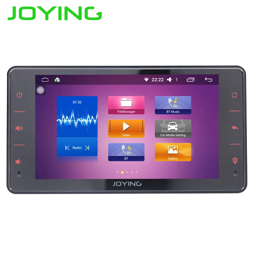 JOYING nieuwe 6.2 inch touch screen 1din android 6.0 auto radio head
