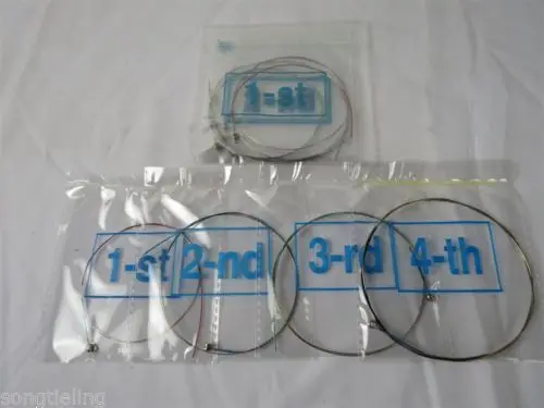 

5 sets of high quality german silver violin strings ball end violin Part 3/4-4/4