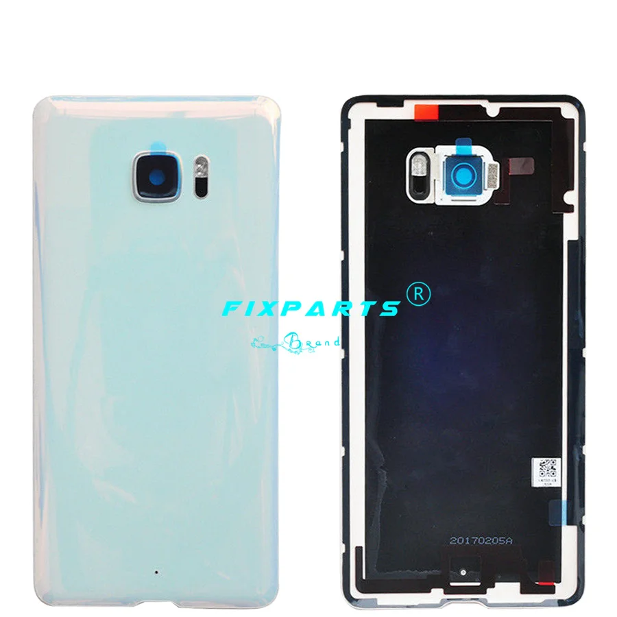 New Original Material Glass Back Rear Housing Door For HTC U Ultra Back Battery Cover Case with Camera Lens (5)