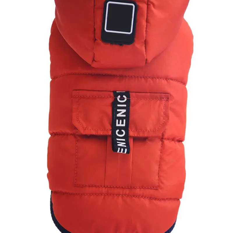 Pet Dog Coat Winter Warm Small Dog Clothes For Chihuahua Soft Hood Puppy Jacket Clothing For 5 Size