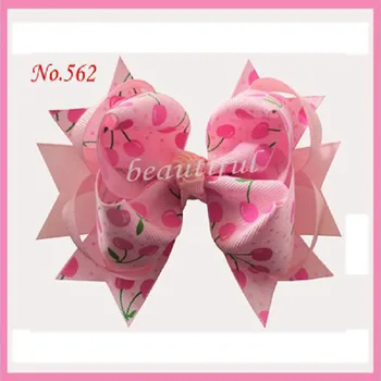 

30 pcs Grosgrain Ribbon 5.5 Inch D-Ring Hair Accessories Retail Wholesale Fashion Boutique Hair Bow
